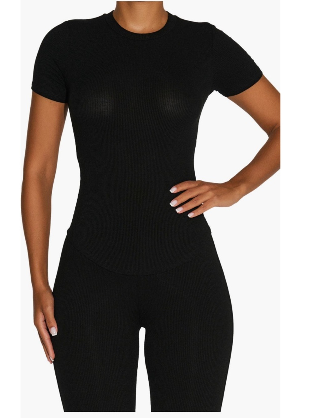 Naked Wardrobe The Rib Tshirt